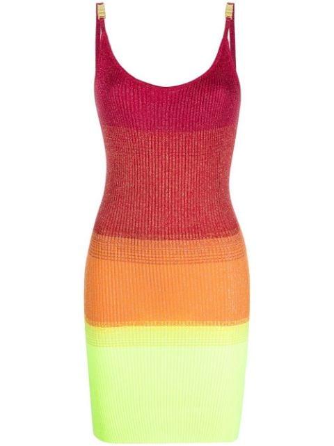 multicoloured sleeveless dress by GCDS