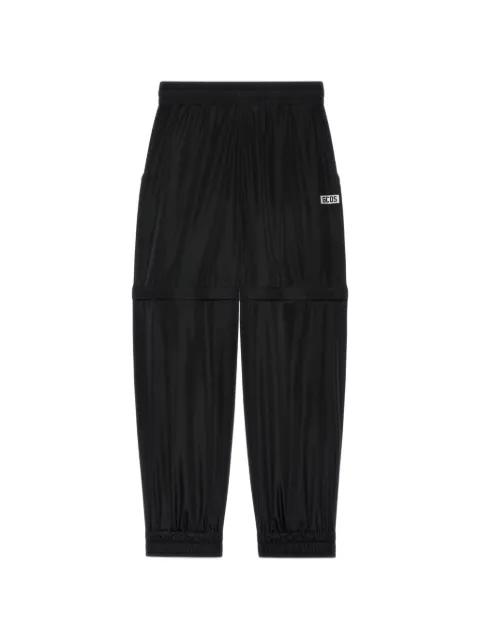 panelled track pants by GCDS