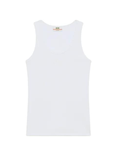 ribbed tank top by GCDS