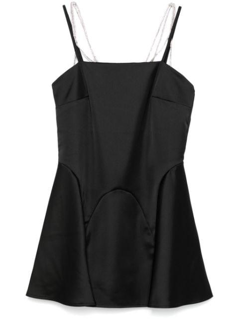 satin mini dress by GCDS