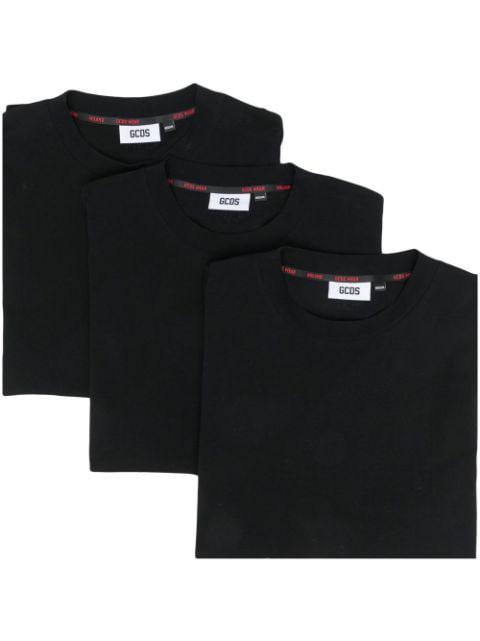 solid colour T-shirt by GCDS