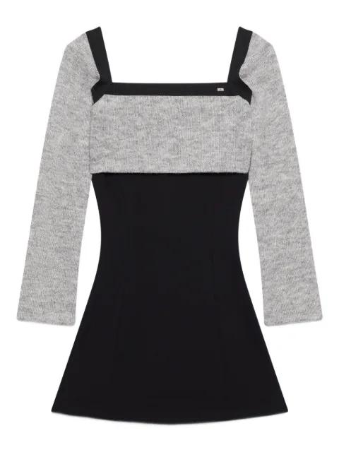 square-neck mini dress (two-piece) by GCDS