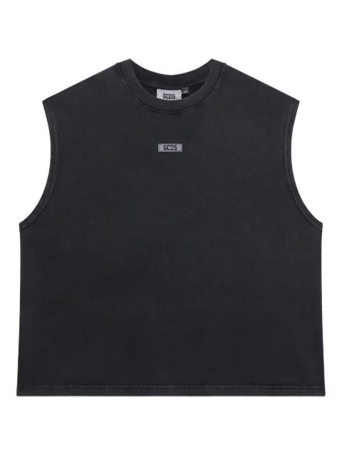 stone-washed tank top by GCDS