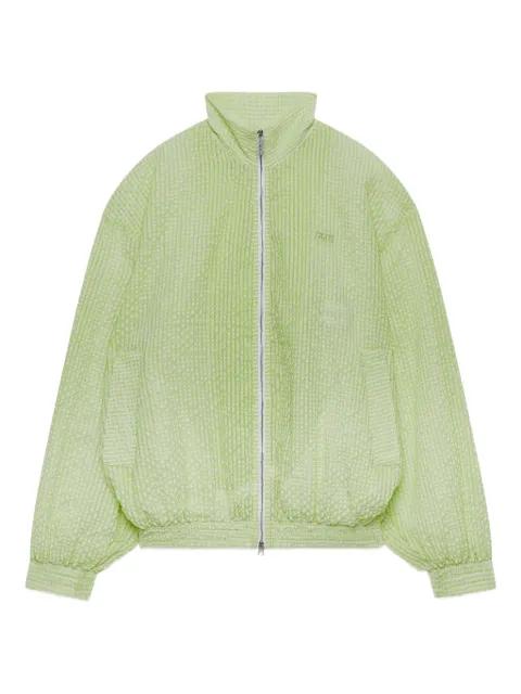 textured jacket by GCDS