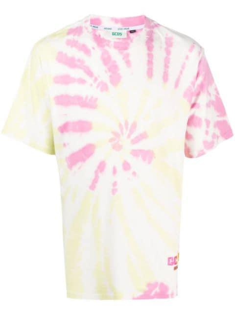 tie-dye print T-shirt by GCDS