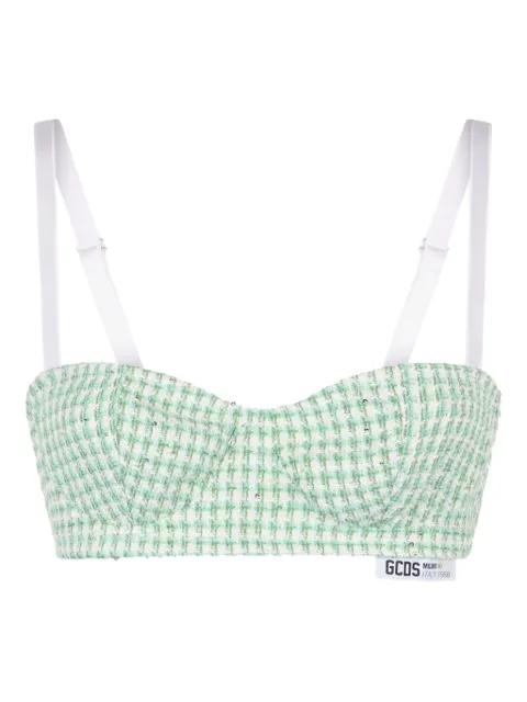 tweed top by GCDS