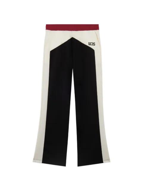 two-tone track pants by GCDS