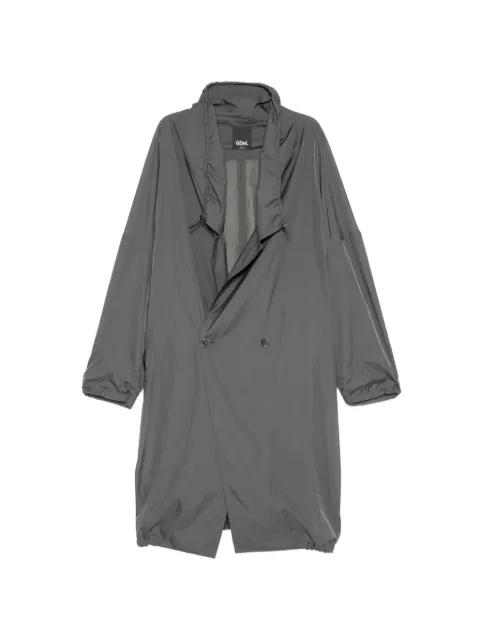 shirring-detail coat by GDEL BY GAZE DE LIN
