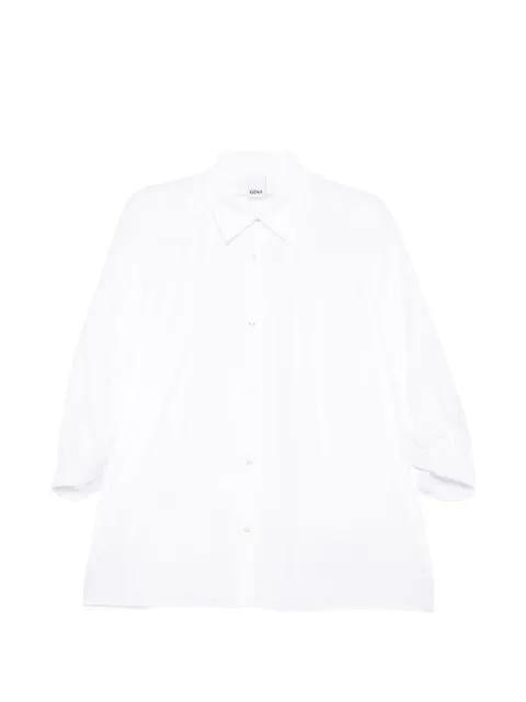 shirring-detail shirt by GDEL BY GAZE DE LIN