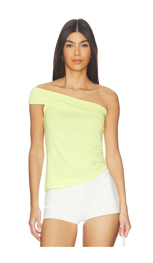 Geel Divina Top in Yellow by GEEL