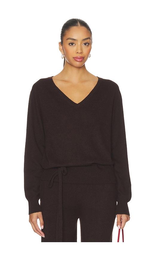 Geel Kiarra Sweater in Chocolate by GEEL