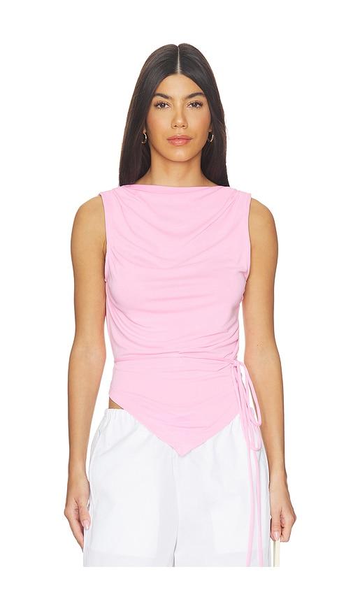 Geel Portia Top in Pink by GEEL