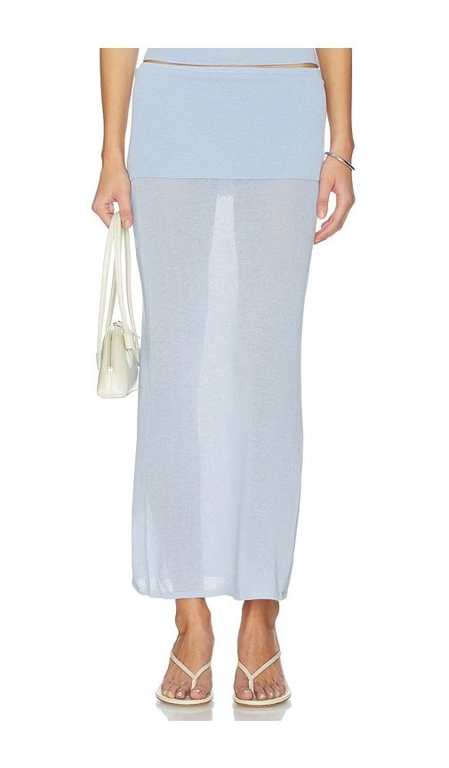 Geel x REVOLVE Danni Skirt in Baby Blue by GEEL