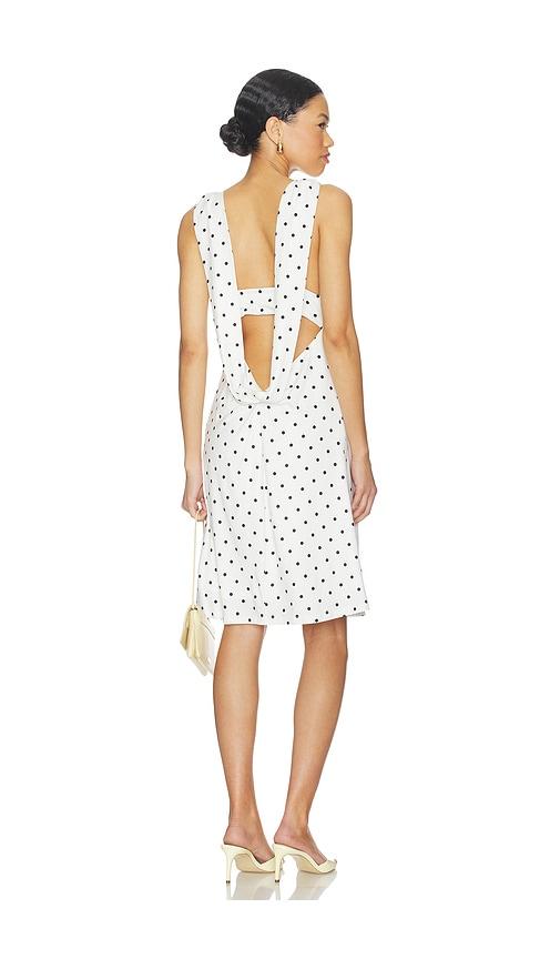 Geel x REVOLVE Sabrina Dress in White,Black by GEEL