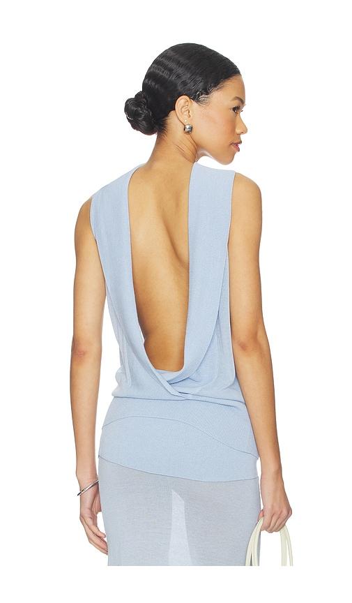 Geel x REVOLVE Serra Tunic in Baby Blue by GEEL
