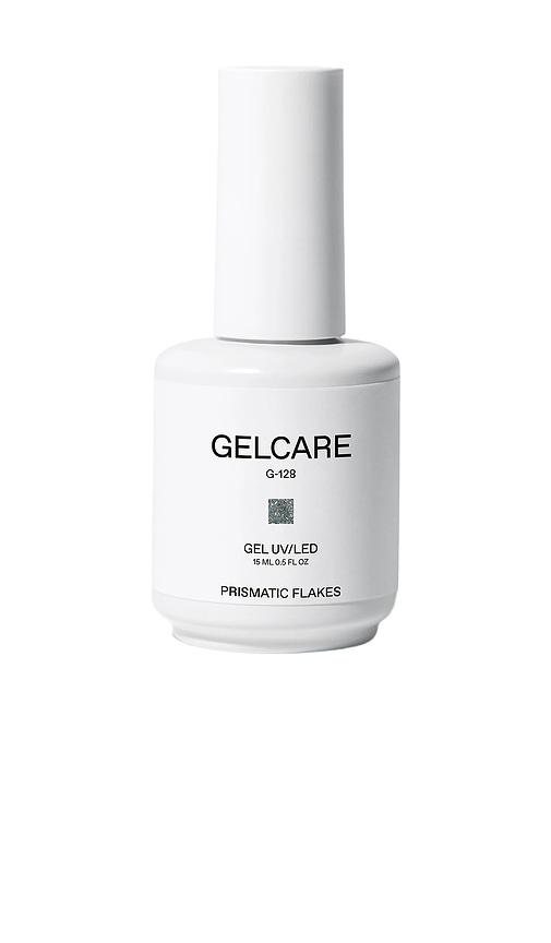 Gelcare Prismatic Flakes Gel Nail Polish in Metallic Silver by GELCARE