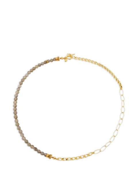 agate chain necklace by GEM KINGDOM