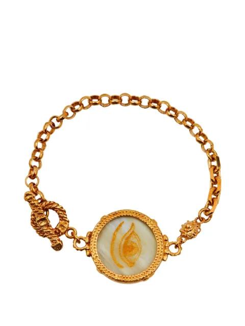 engraved horn bracelet by GEM KINGDOM