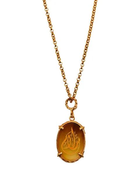 engraved necklace by GEM KINGDOM