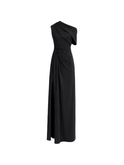asymmetrical draped dress by GEMY MAALOUF