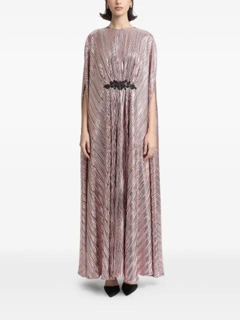 beaded waistline maxi kaftan by GEMY MAALOUF