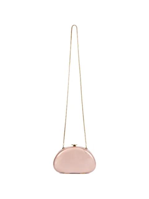chain-strap clutch bag by GEMY MAALOUF