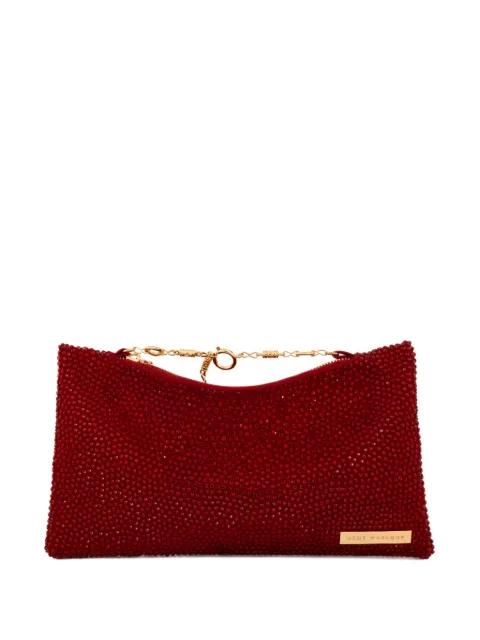 crystal-embellished clutch bag by GEMY MAALOUF