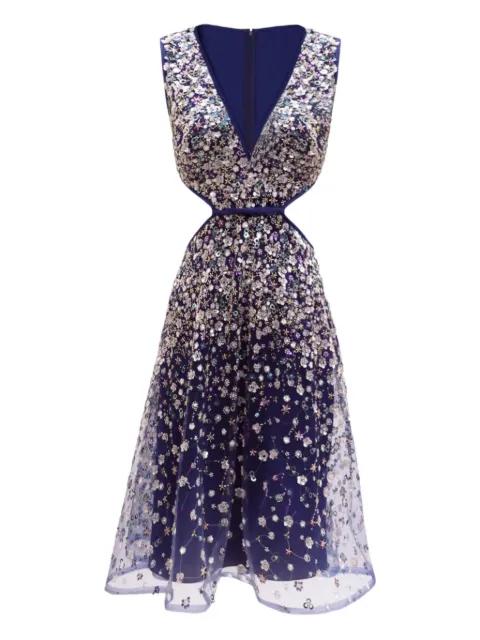 cut-out beaded dress by GEMY MAALOUF