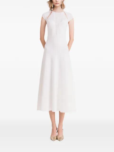 cut-out detail midi dress by GEMY MAALOUF