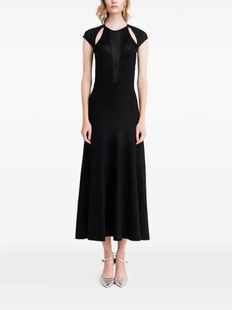 cut-out detail midi dress by GEMY MAALOUF