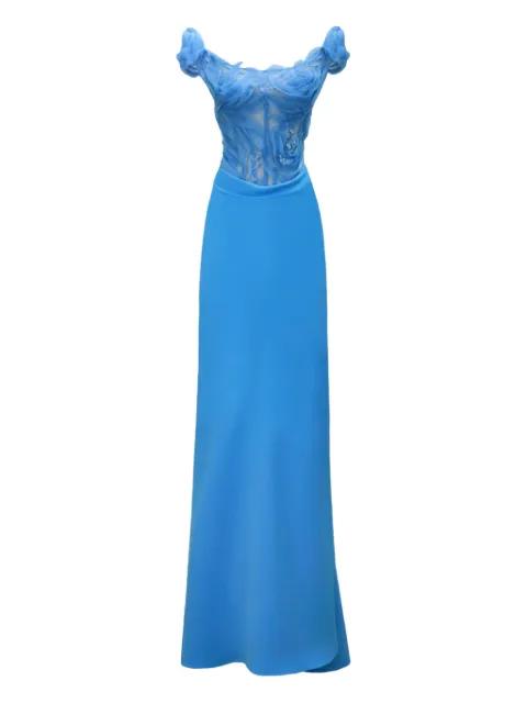 floral corset dress by GEMY MAALOUF