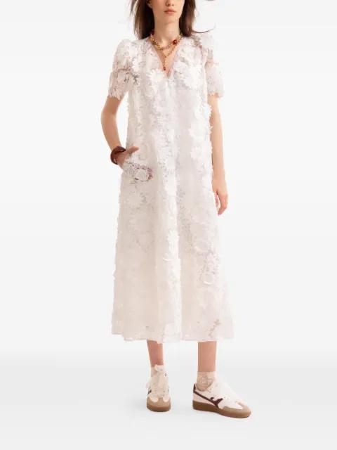 floral midi dress by GEMY MAALOUF