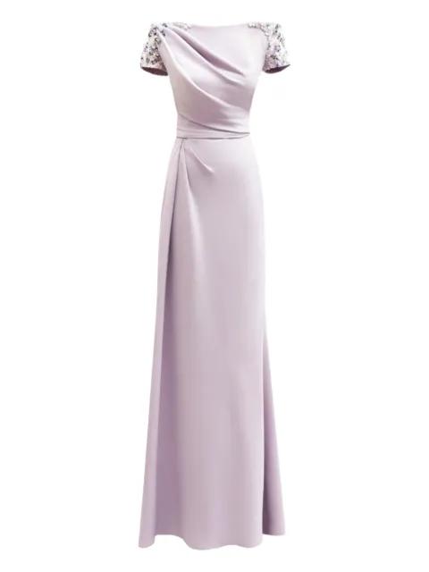 off-shoulder beaded dress by GEMY MAALOUF