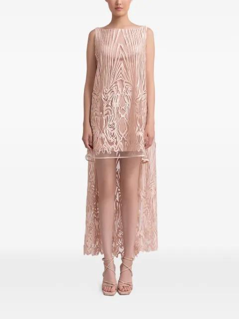 patterned dress by GEMY MAALOUF
