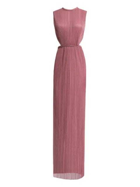 plissé-effect gown by GEMY MAALOUF