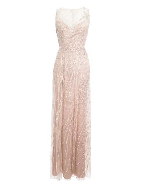 sequinned gown by GEMY MAALOUF