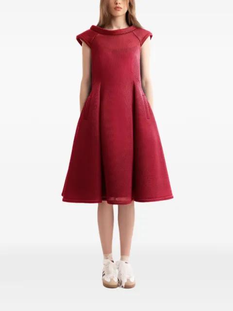 short-sleeves midi dress by GEMY MAALOUF