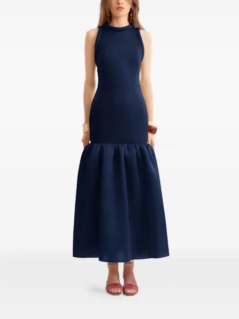 sleeveless midi dress by GEMY MAALOUF