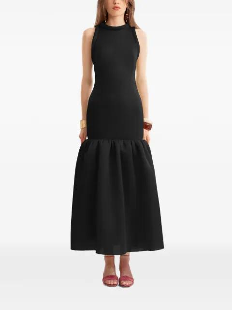 sleeveless midi dress by GEMY MAALOUF
