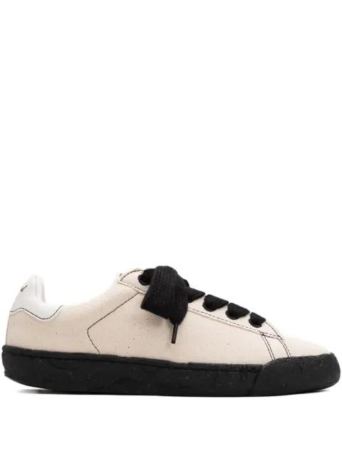 canvas low-top sneakers by GENERAL SCALE.
