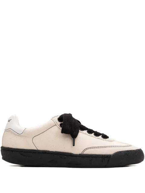 canvas low-top sneakers by GENERAL SCALE.