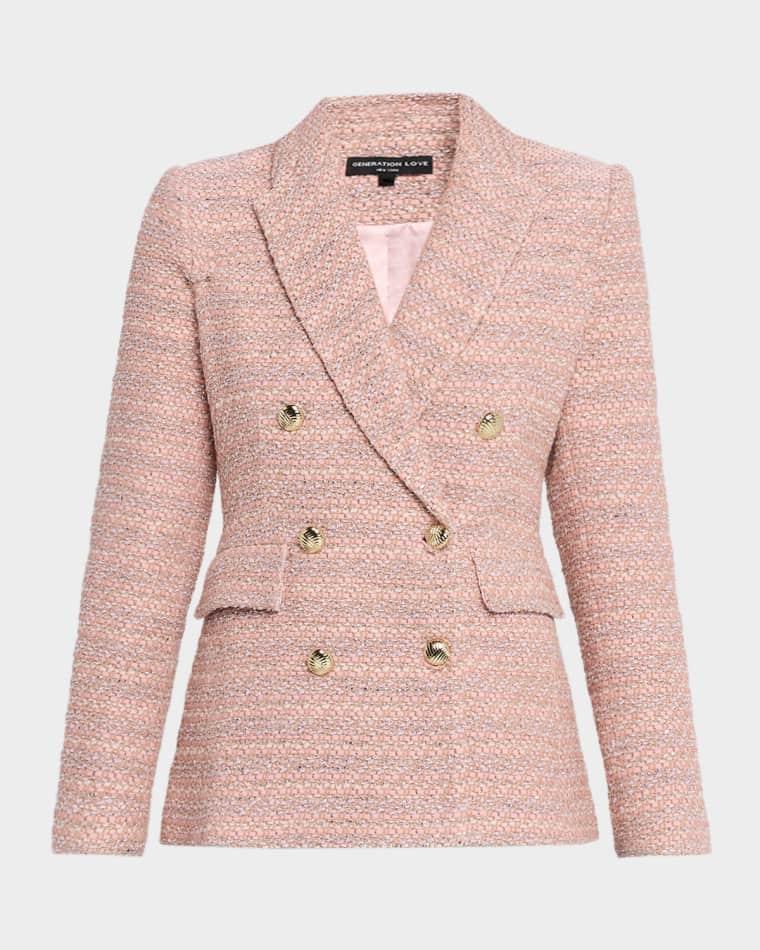 Arielle Tweed Blazer by GENERATION LOVE