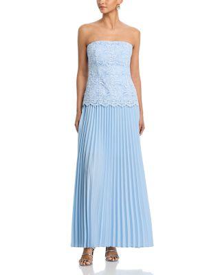 Cody Two Tone Lace Pleat Dress by GENERATION LOVE