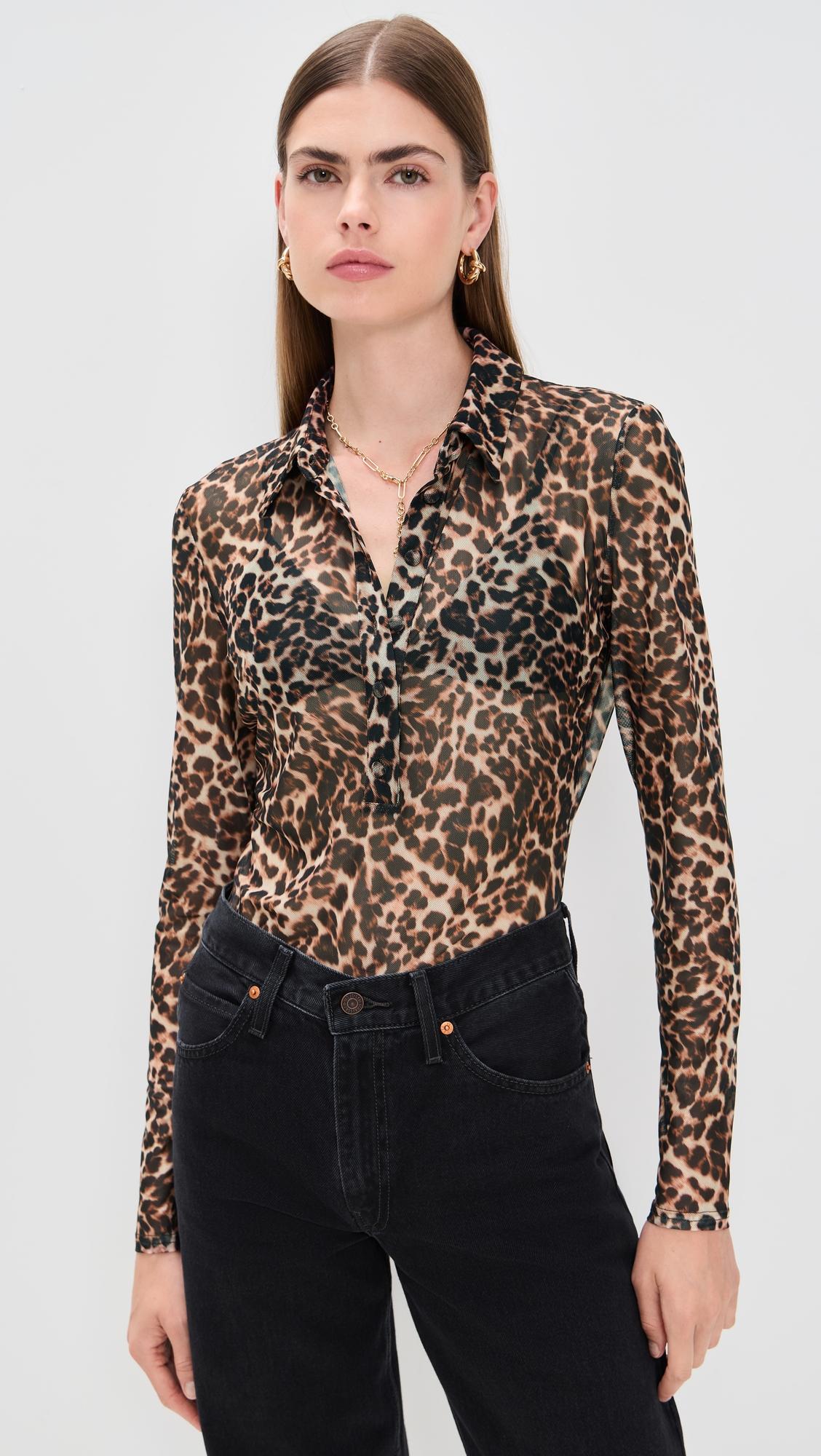 Dominique Leo Mesh Top by GENERATION LOVE