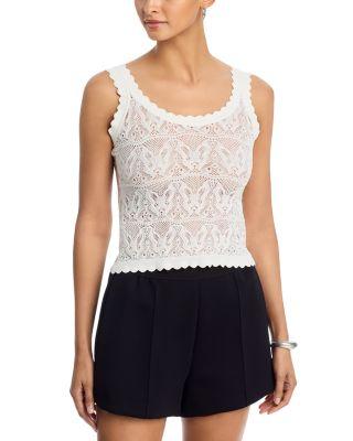 Eloise Pointelle Butterfly Tank Top by GENERATION LOVE