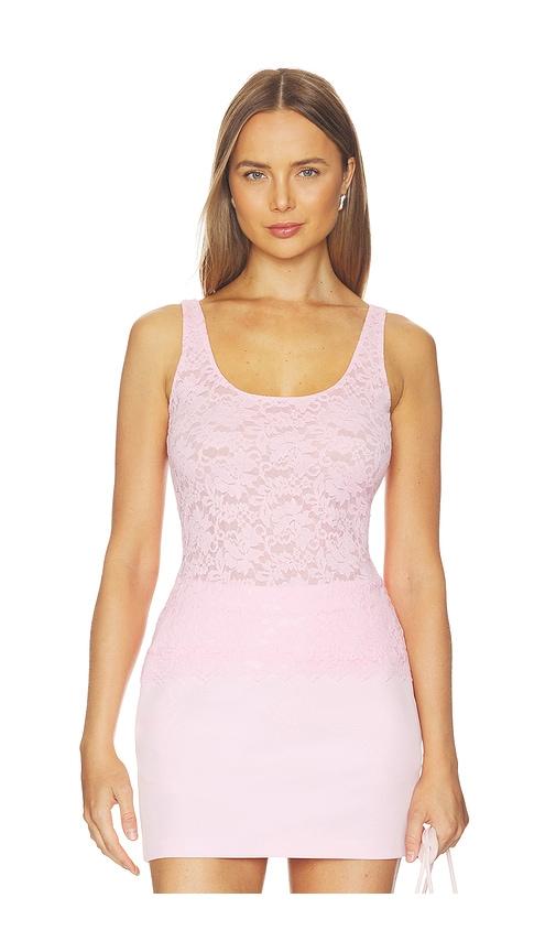 Generation Love Juliett Lace Tank in Rose by GENERATION LOVE