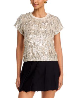Kai Sequinned Top by GENERATION LOVE