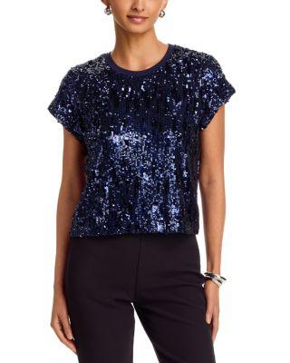 Kai Sequinned Top by GENERATION LOVE