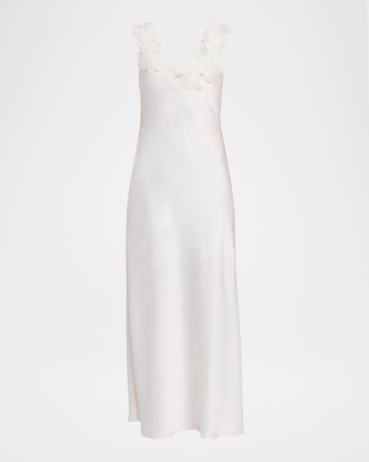 Lala Satin Lace Slip Dress by GENERATION LOVE