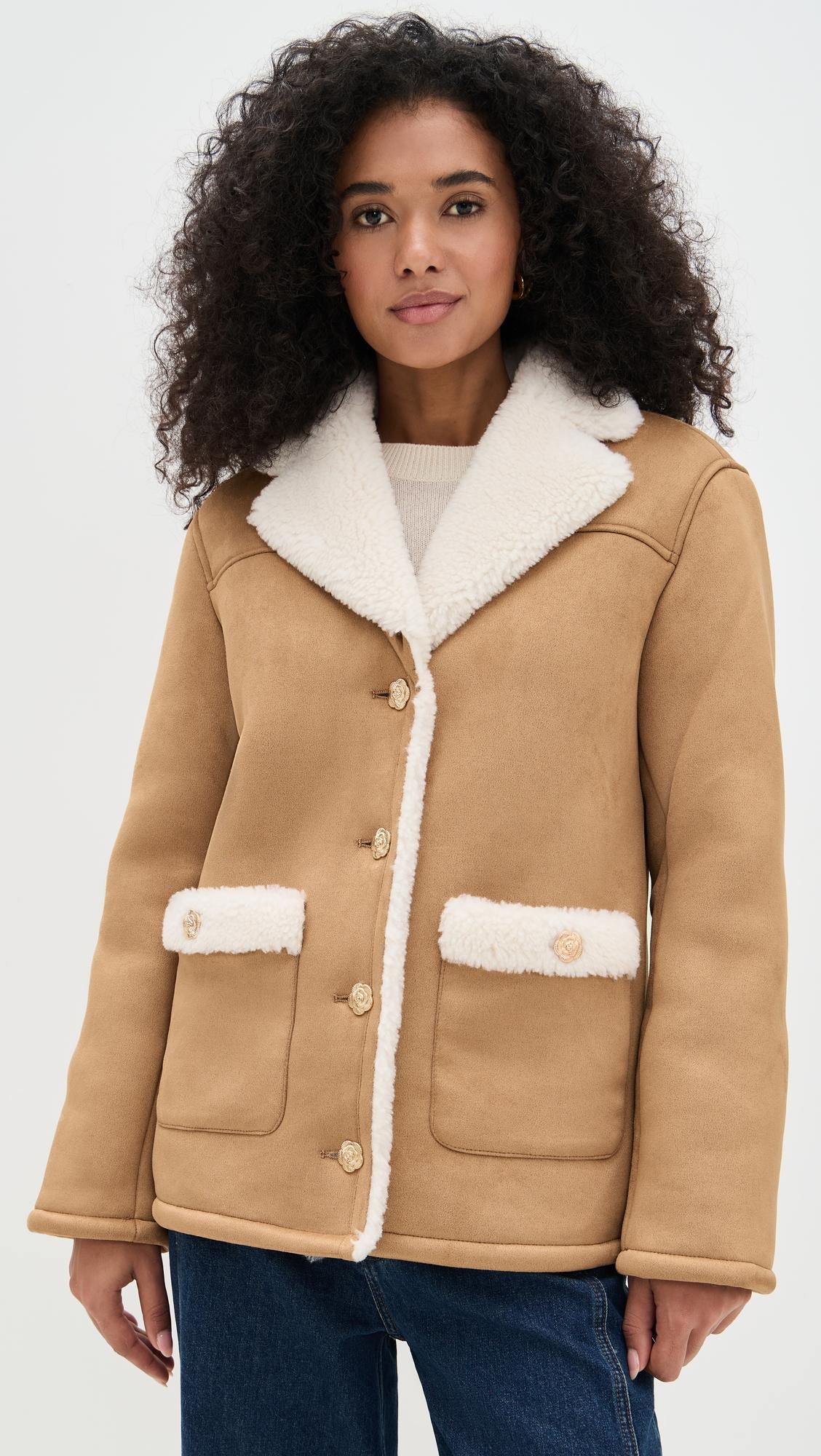 Luvia Faux Shearling Jacket by GENERATION LOVE